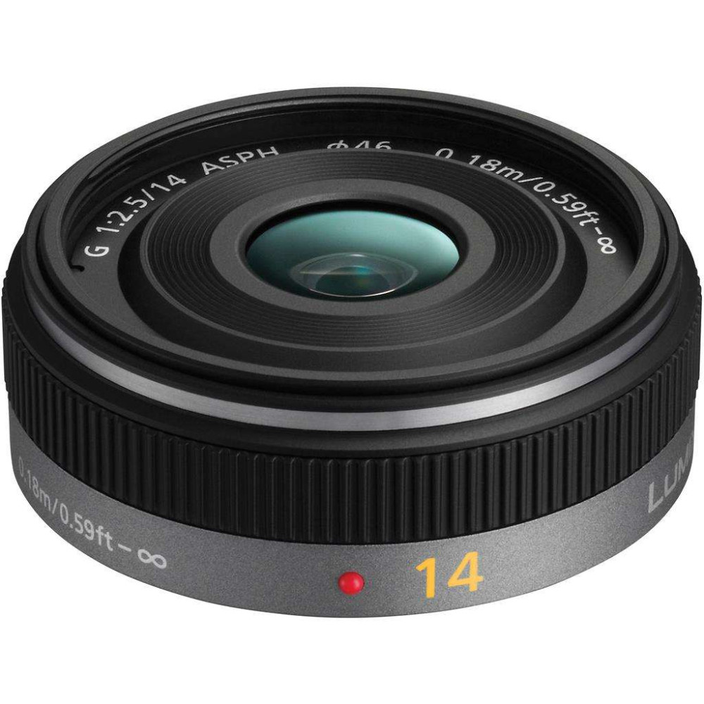 Об'єктив Panasonic H-H014AE-K Micro 4/3 Lens 14mm F/2.5 Об'єктив Panasonic H-H014AE-K Micro 4/3 Lens 14mm F/2.5