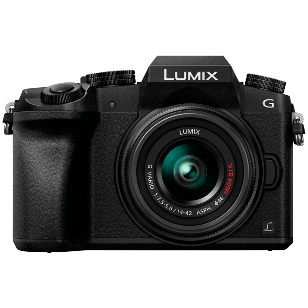 Цифрова фотокамера Panasonic Lumix G DMC-G7KEE-K Kit H-FS1442A f/3.5-5.6 Цифрова фотокамера Panasonic Lumix G DMC-G7KEE-K Kit H-FS1442A f/3.5-5.6