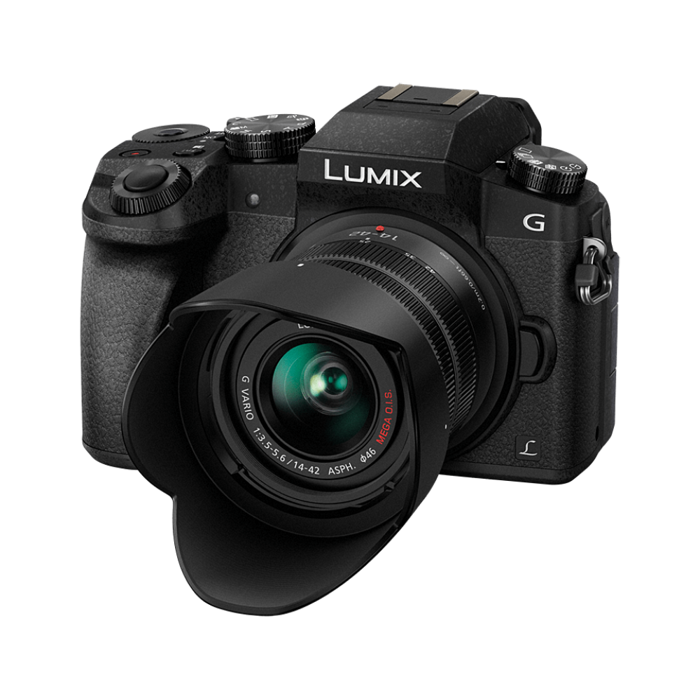 Цифрова фотокамера Panasonic Lumix G DMC-G7KEE-K Kit H-FS1442A f/3.5-5.6 Цифрова фотокамера Panasonic Lumix G DMC-G7KEE-K Kit H-FS1442A f/3.5-5.6