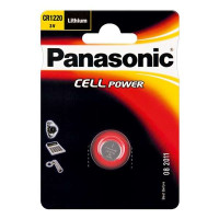 Батарейка Panasonic CR-1220EL/1B літієва CR1220 блістер, 1 шт.