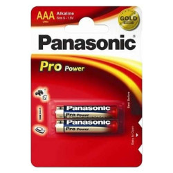 Батарейка Panasonic LR03XEG/2BP PRO POWER лужна AAA блістер, 2 шт. Батарейка Panasonic LR03XEG/2BP PRO POWER лужна AAA блістер, 2 шт.