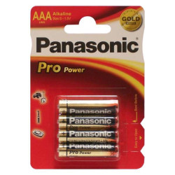 Батарейка Panasonic LR03XEG/4BP PRO POWER лужна AAA блістер, 4 шт. Батарейка Panasonic LR03XEG/4BP PRO POWER лужна AAA блістер, 4 шт.