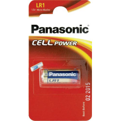 Батарейка Panasonic LR1L/1BE лужна LR1(910А, MN9100) блістер, 1 шт. Батарейка Panasonic LR1L/1BE лужна LR1(910А, MN9100) блістер, 1 шт.