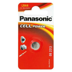 Батарейка Panasonic LR-44EL/1B лужна LR44 (A76, AG13, G13A, PX76, GP76A, RW82) блістер, 1 шт. Батарейка Panasonic LR-44EL/1B лужна LR44 (A76, AG13, G13A, PX76, GP76A, RW82) блістер, 1 шт.