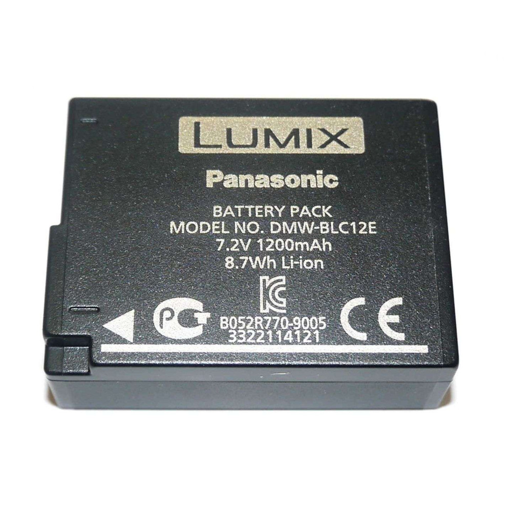 Акумулятор для фотоапаратів Panasonic DMW-BLC12E Акумулятор для фотоапаратів Panasonic DMW-BLC12E
