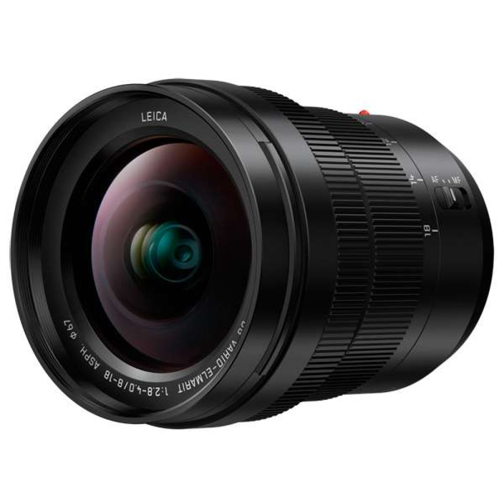 Об'єктив Panasonic H-E08018E Micro 4/3 Lens 8-18mm f/2.8-4 ASPH. Leica DG Vario-Elmarit Об'єктив Panasonic H-E08018E Micro 4/3 Lens 8-18mm f/2.8-4 ASPH. Leica DG Vario-Elmarit