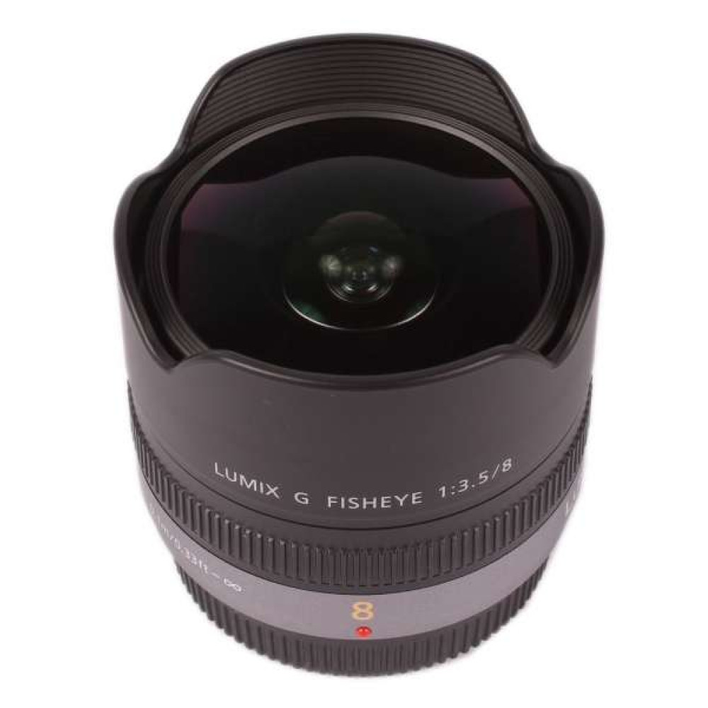 Об'єктив Panasonic H-F008E Lumix G Micro 4/3 Lens 8mm F3.5 Fish Eye Об'єктив Panasonic H-F008E Lumix G Micro 4/3 Lens 8mm F3.5 Fish Eye
