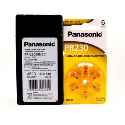 Батарейка Panasonic PR-230/6LB повітряно-цинкова PR230(10A, AC230E/EZ, ZA10, PR70, DA10) блістер, 6 шт. Батарейка Panasonic PR-230/6LB повітряно-цинкова PR230(10A, AC230E/EZ, ZA10, PR70, DA10) блістер, 6 шт.