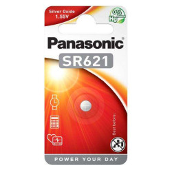 Батарейка Panasonic SR-621EL/1B срібло-цинкова SR621(364, V364, D364) блістер, 1 шт. Батарейка Panasonic SR-621EL/1B срібло-цинкова SR621(364, V364, D364) блістер, 1 шт.