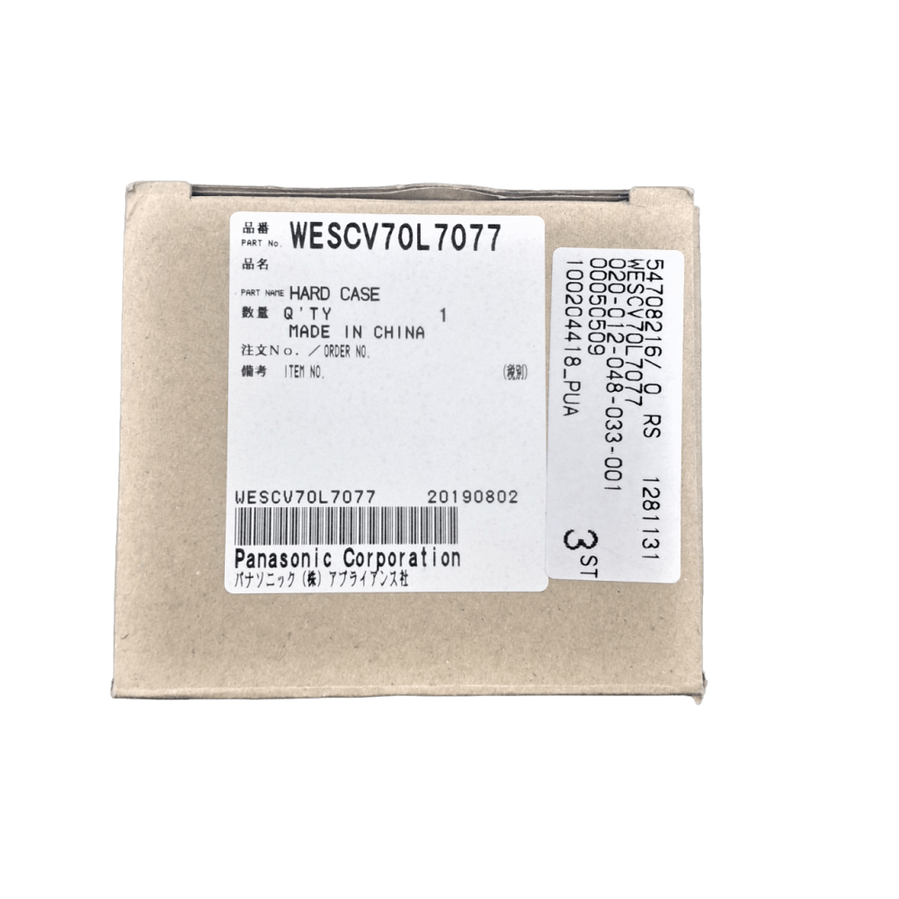 Футляр жорсткий до електробритви Panasonic WESCV70L7077 Футляр жорсткий до електробритви Panasonic WESCV70L7077