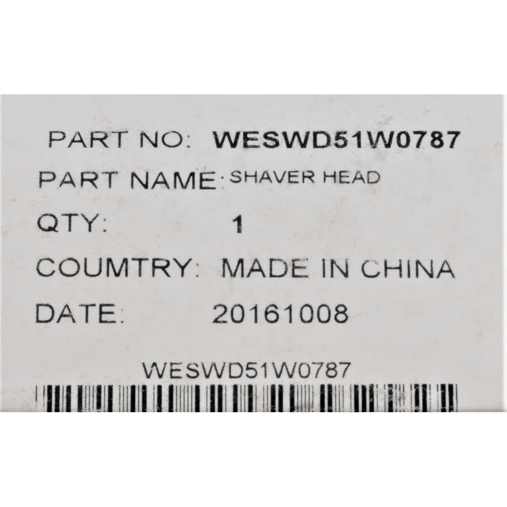 Частина корпусу (головка) для епілятора Panasonic WESWD51W0787 Частина корпусу (головка) для епілятора Panasonic WESWD51W0787