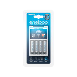 Зарядний пристрій Panasonic K-KJ51MCD04E Basic Charger + Акумулятор Eneloop NI-MH AAA 800 мАг, 4 шт.