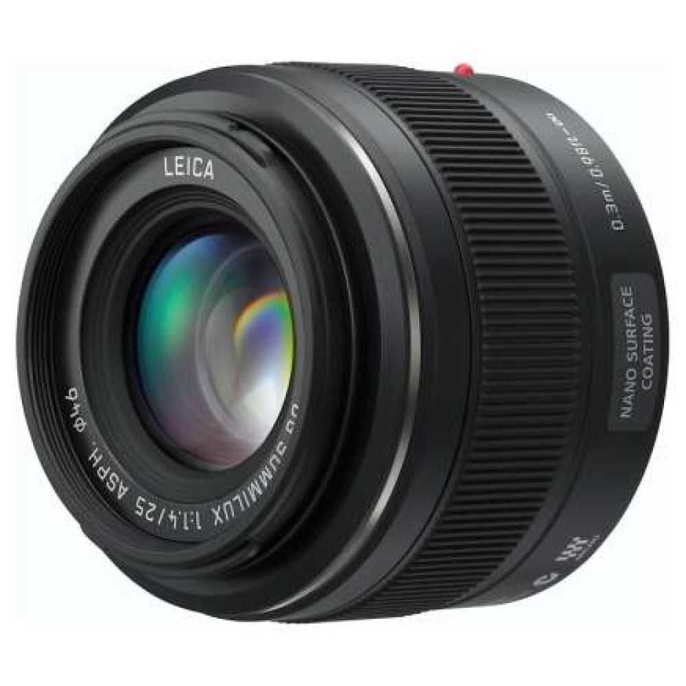 Об'єктив Panasonic H-XA025E Micro 4/3 Lens 25mm f/1.4 ASPH. LEICA DG SUMMILUX Об'єктив Panasonic H-XA025E Micro 4/3 Lens 25mm f/1.4 ASPH. LEICA DG SUMMILUX