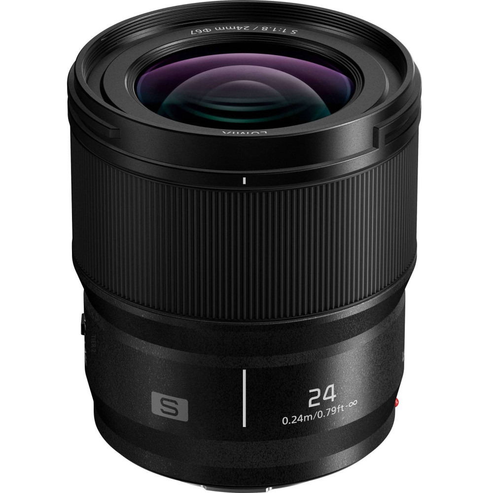 Об'єктив Panasonic S-S24E Lumix S 24 мм f/1.8 Об'єктив Panasonic S-S24E Lumix S 24 мм f/1.8