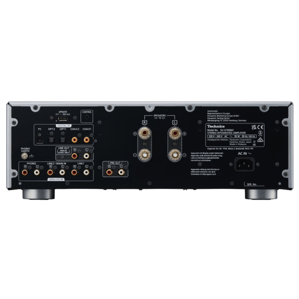 Стереопідсилювач Technics SU-G700M2EES Silver