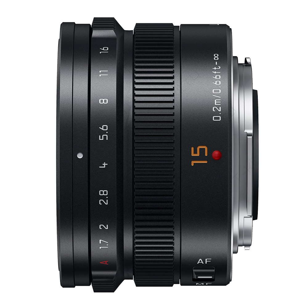 Об'єктив Panasonic H-X015E-K Micro 4/3 Lens 15mm f/1.7 ASPH Black OPENBOX