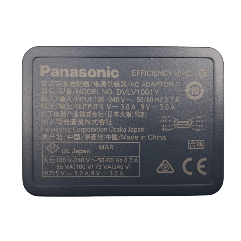 Зарядний пристрій для акумулятора Panasonic DMW-BTC14E Зарядний пристрій для акумулятора Panasonic DMW-BTC14E
