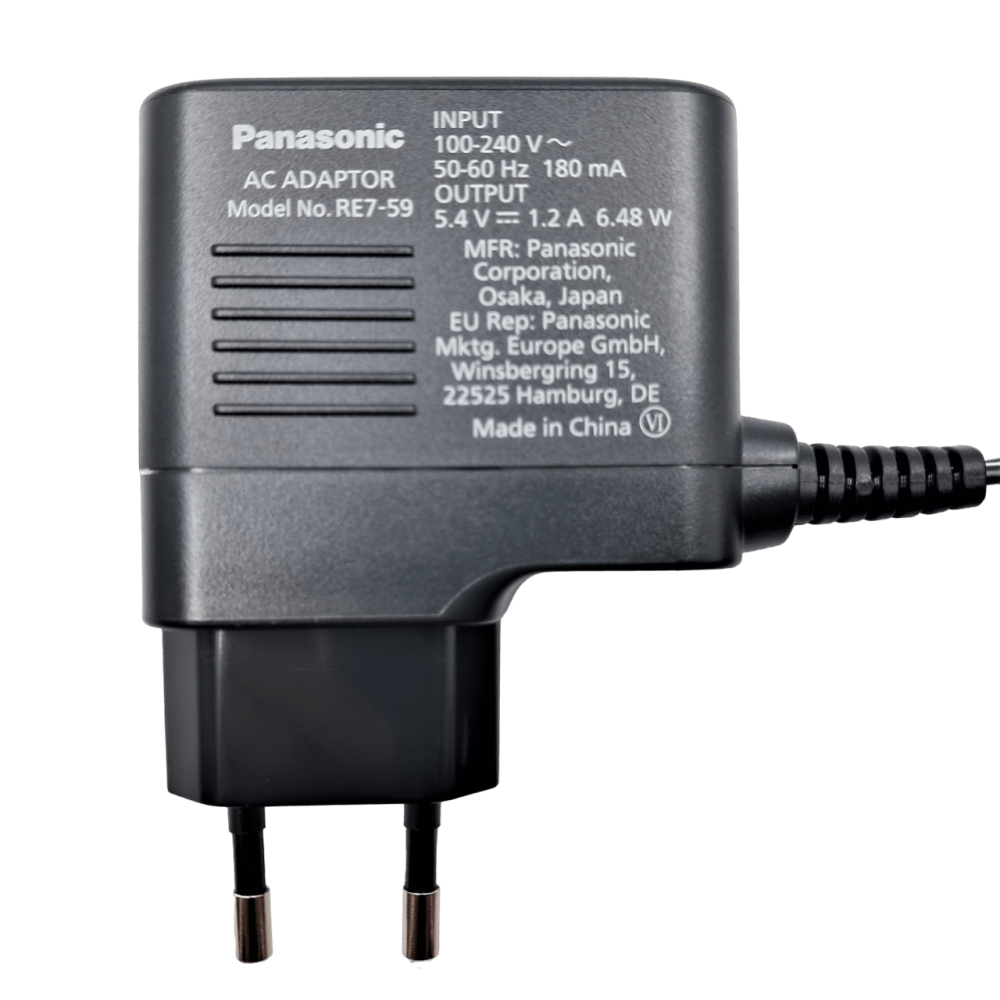 Мережевий адаптер до електробритви Panasonic WESLV95K7674 (RE7-59) Мережевий адаптер до електробритви Panasonic WESLV95K7674 (RE7-59)