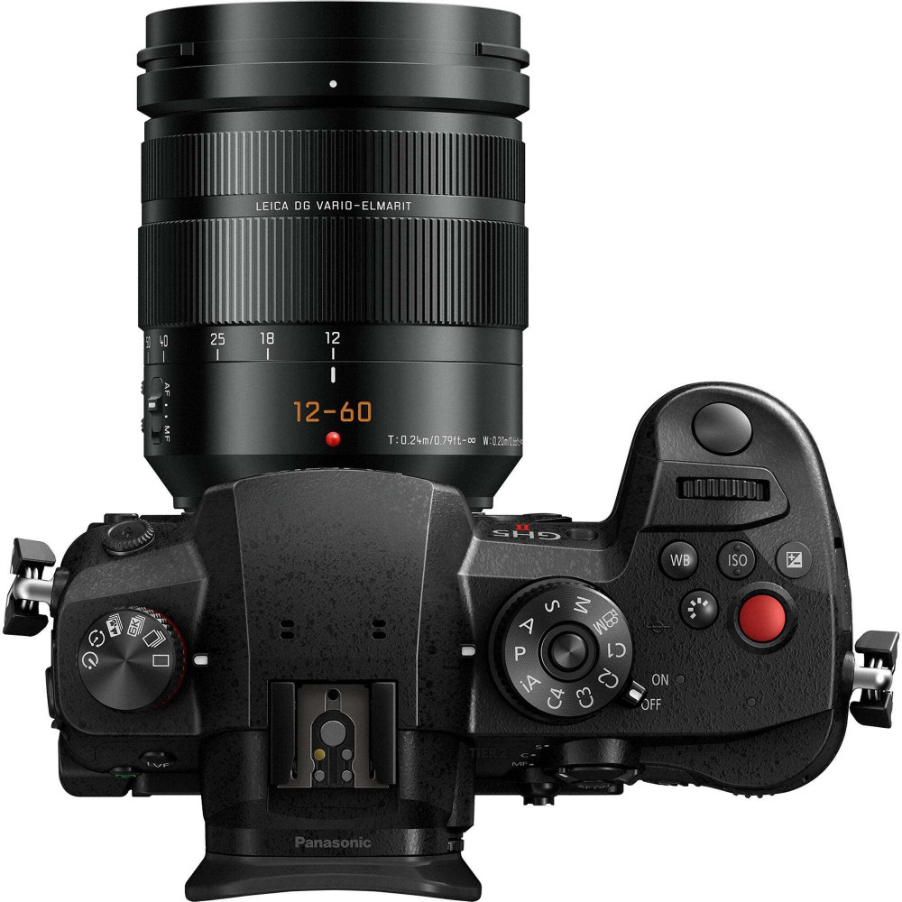 Цифрова фотокамера Panasonic Lumix G DC-GH5M2LEE Kit H-ES12060E f/2.8-4 Цифрова фотокамера Panasonic Lumix G DC-GH5M2LEE Kit H-ES12060E f/2.8-4