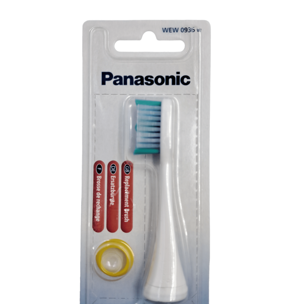 Змінні насадки (2 шт.) для електричної зубної щітки Panasonic WEW0936 Змінні насадки (2 шт.) для електричної зубної щітки Panasonic WEW0936