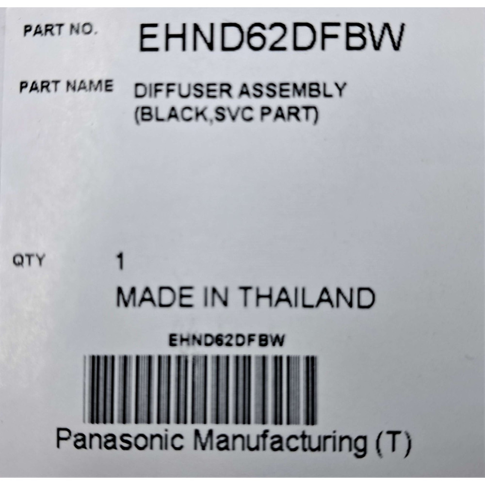 Насадка для фена Panasonic EHND62DFBW Насадка для фена Panasonic EHND62DFBW