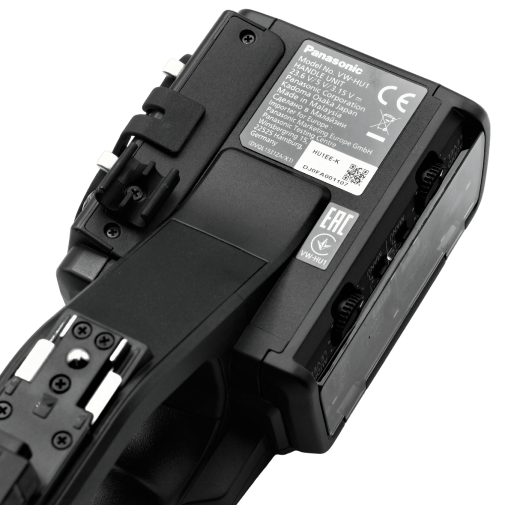 Знімна рукоятка Panasonic VW-HU1 для відеокамери Panasonic HC-X2000 Знімна рукоятка Panasonic VW-HU1 для відеокамери Panasonic HC-X2000