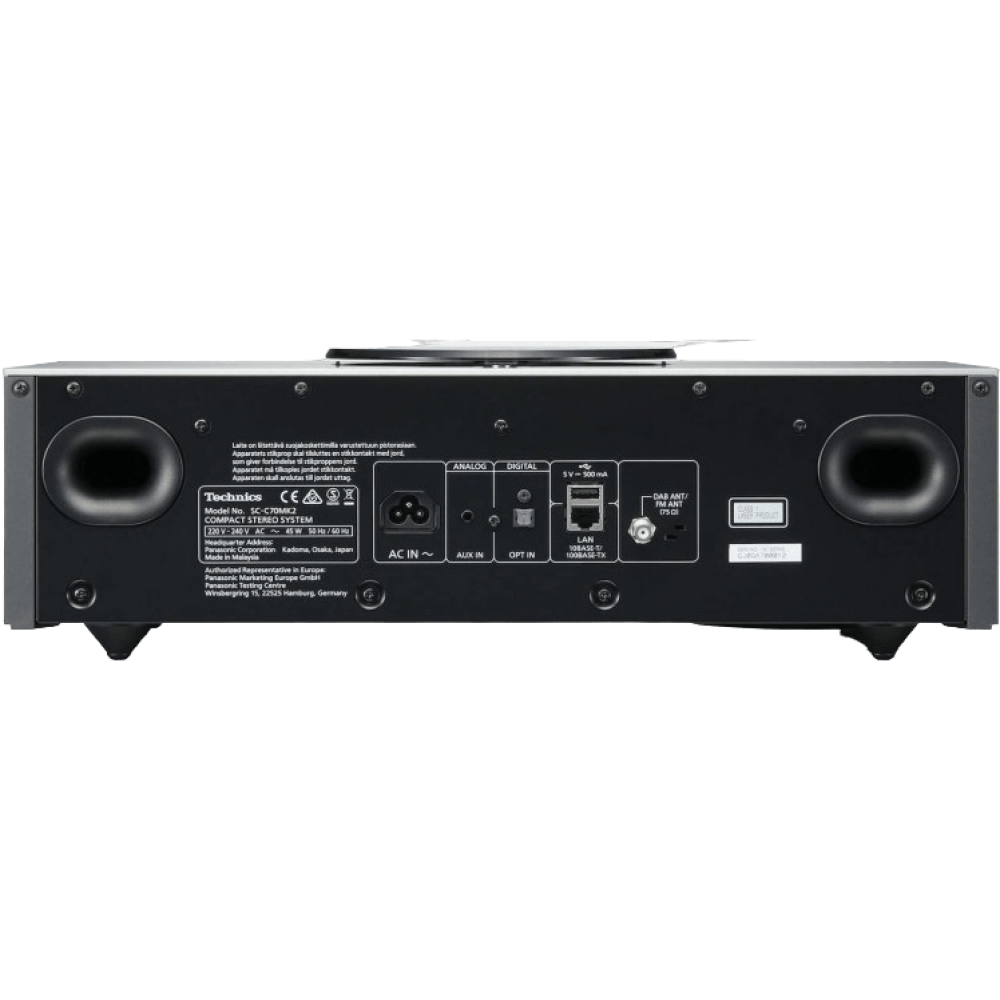 Аудіосистема Technics SC-C70MK2EE-K