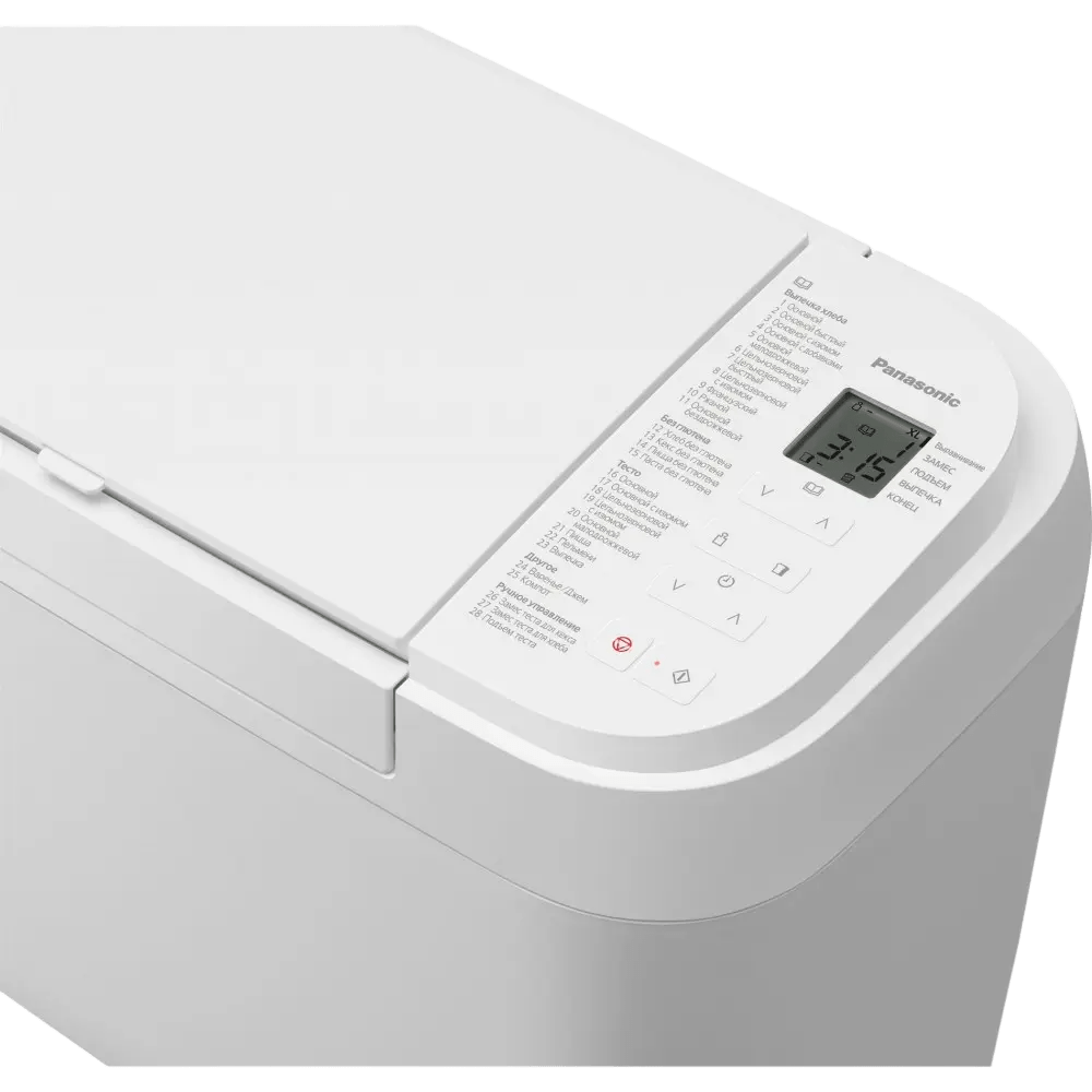 Хлібопічка Panasonic SD-R2520WTS-A З Додатковою Лопаткою Для Житнього Тіста Хлібопічка Panasonic SD-R2520WTS-A З Додатковою Лопаткою Для Житнього Тіста