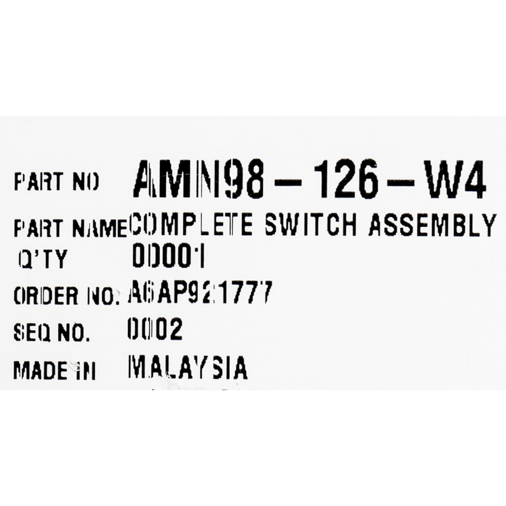 Перемикач електричний на 220В поворотний до м'ясорубки Panasonic AMN98-126-W4 Перемикач електричний на 220В поворотний до м'ясорубки Panasonic AMN98-126-W4
