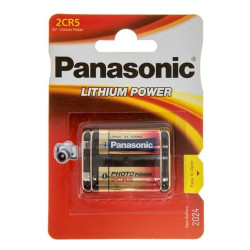 Батарейка Panasonic 2CR-5L/1BP літієва 2CR5 блістер, 1 шт. Батарейка Panasonic 2CR-5L/1BP літієва 2CR5 блістер, 1 шт.