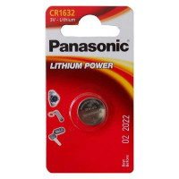 Батарейка Panasonic CR-1632EL/1B літієва CR1632 блістер, 1 шт.