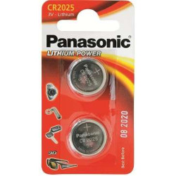 Батарейка Panasonic CR-2025EL/2B літієва CR2025 блістер, 2 шт. Батарейка Panasonic CR-2025EL/2B літієва CR2025 блістер, 2 шт.