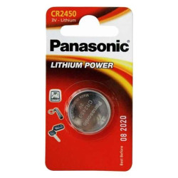 Батарейка Panasonic CR-2450EL/1B літієва CR2450 блістер, 1 шт. Батарейка Panasonic CR-2450EL/1B літієва CR2450 блістер, 1 шт.