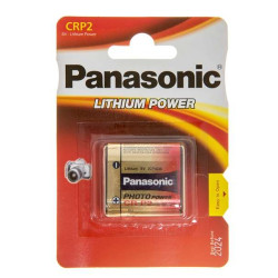 Батарейка Panasonic CR-P2L/1BP літієва CRP2 блістер, 1 шт. Батарейка Panasonic CR-P2L/1BP літієва CRP2 блістер, 1 шт.