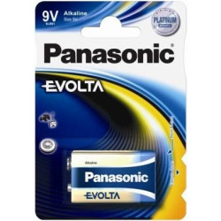 Батарейка Panasonic 6LR61EGE/1BP EVOLTA лужна 6LR61(6LF22, MN1604, MX1604, Крона) блістер, 1 шт. Батарейка Panasonic 6LR61EGE/1BP EVOLTA лужна 6LR61(6LF22, MN1604, MX1604, Крона) блістер, 1 шт.