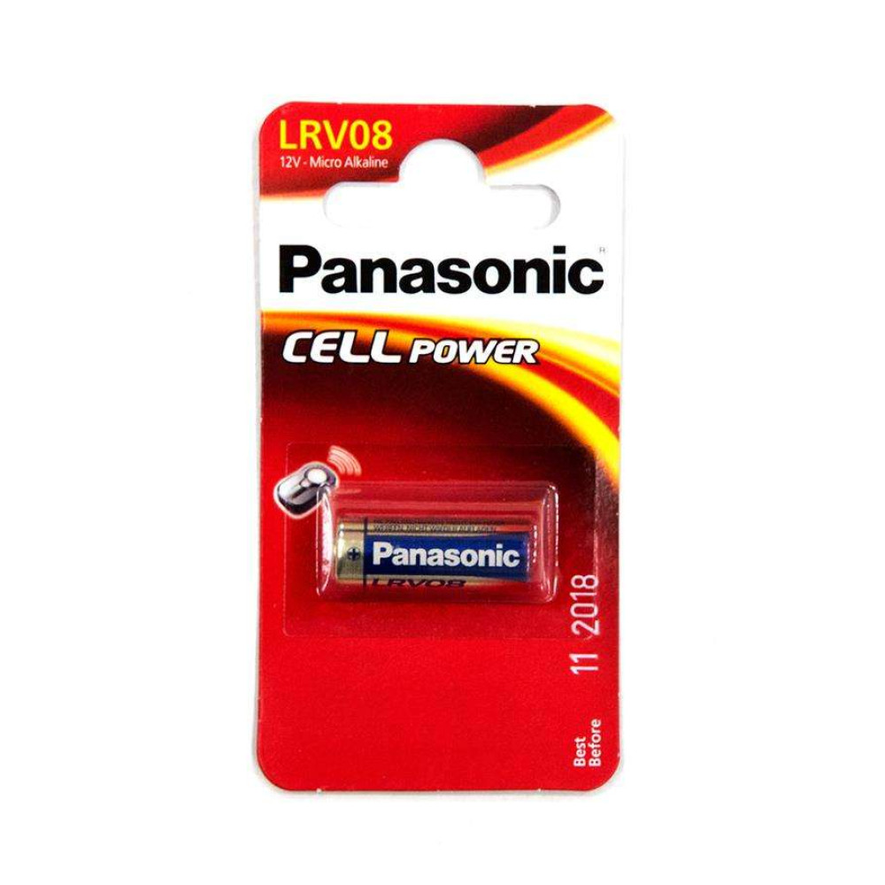 Батарейка Panasonic LRV08L/1BE лужна LRV08(A23, MN21, V23) блістер, 1 шт.
