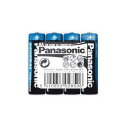 Батарейка Panasonic R6BER/4P GENERAL PURPOSE вугільно-цинкова AA(R6) плівка, 4 шт. Батарейка Panasonic R6BER/4P GENERAL PURPOSE вугільно-цинкова AA(R6) плівка, 4 шт.