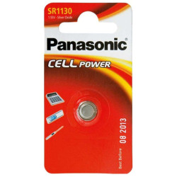 Батарейка Panasonic SR-1130EL/1B срібло-цинкова SR1130(390, V390, D390, SB-AU, SR54) блістер, 1 шт. Батарейка Panasonic SR-1130EL/1B срібло-цинкова SR1130(390, V390, D390, SB-AU, SR54) блістер, 1 шт.