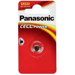 Батарейка Panasonic SR-920EL/1B срібло-цинкова SR920(370, V370, D370) блістер, 1 шт. Батарейка Panasonic SR-920EL/1B срібло-цинкова SR920(370, V370, D370) блістер, 1 шт.