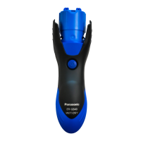 Частина корпусу А для тримера Panasonic блакитного кольору WERGB40A3058 Частина корпусу А для тримера Panasonic блакитного кольору WERGB40A3058