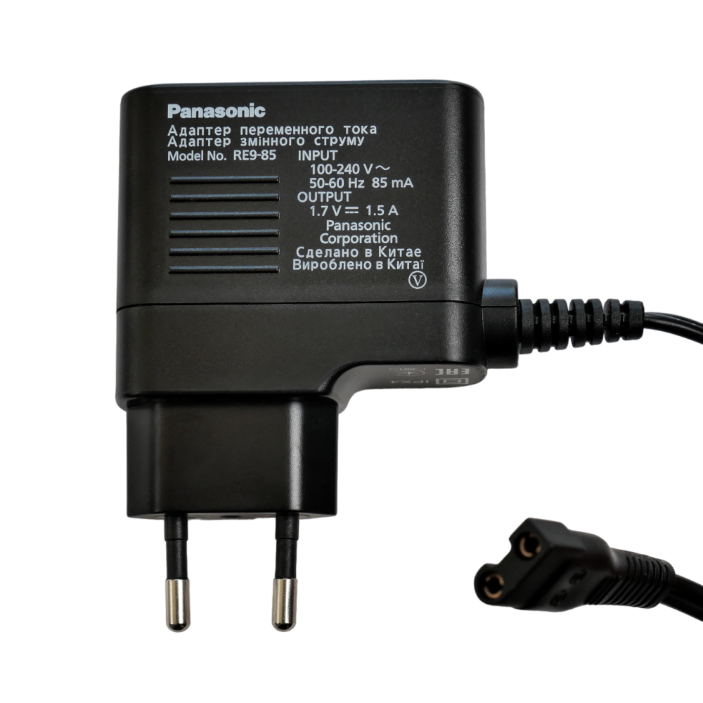 Мережевий адаптер до машинки для стрижки Panasonic WERGD60K7664 (RE9-85) Мережевий адаптер до машинки для стрижки Panasonic WERGD60K7664 (RE9-85)