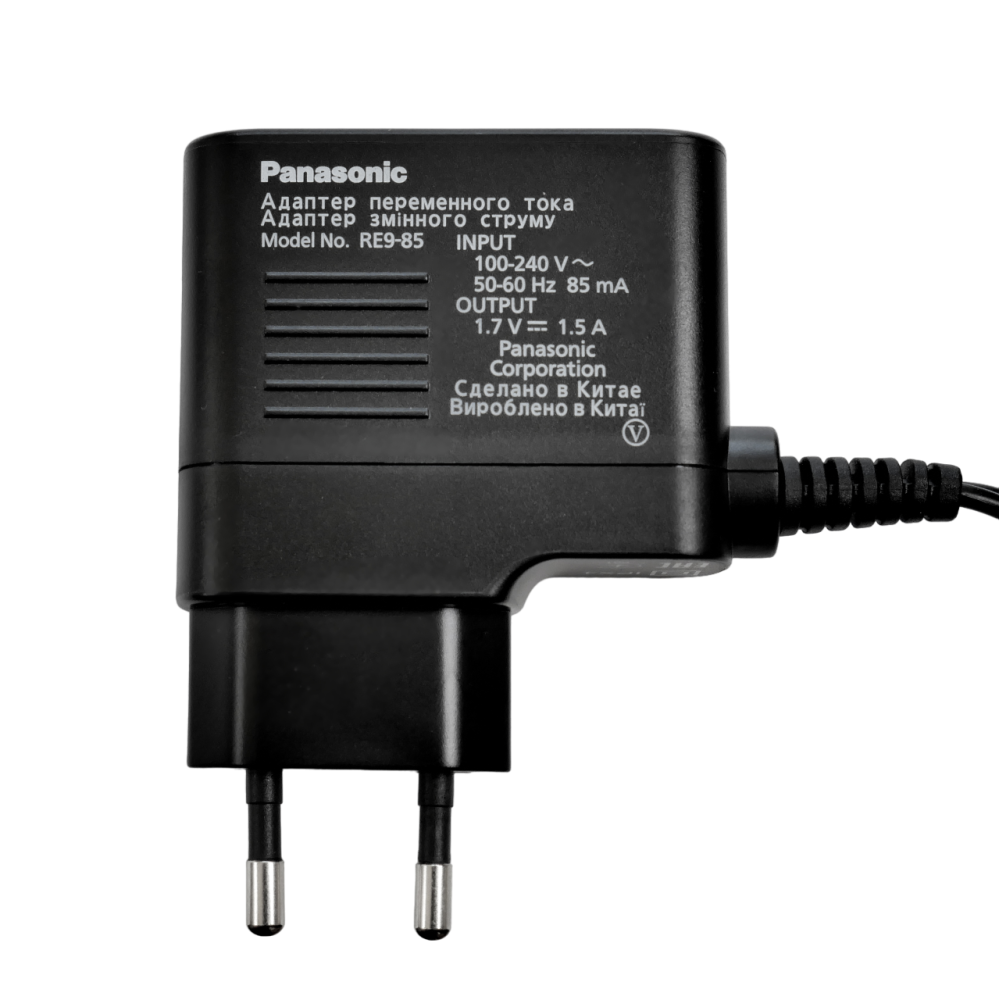 Мережевий адаптер до машинки для стрижки Panasonic WERGD60K7664 (RE9-85) Мережевий адаптер до машинки для стрижки Panasonic WERGD60K7664 (RE9-85)