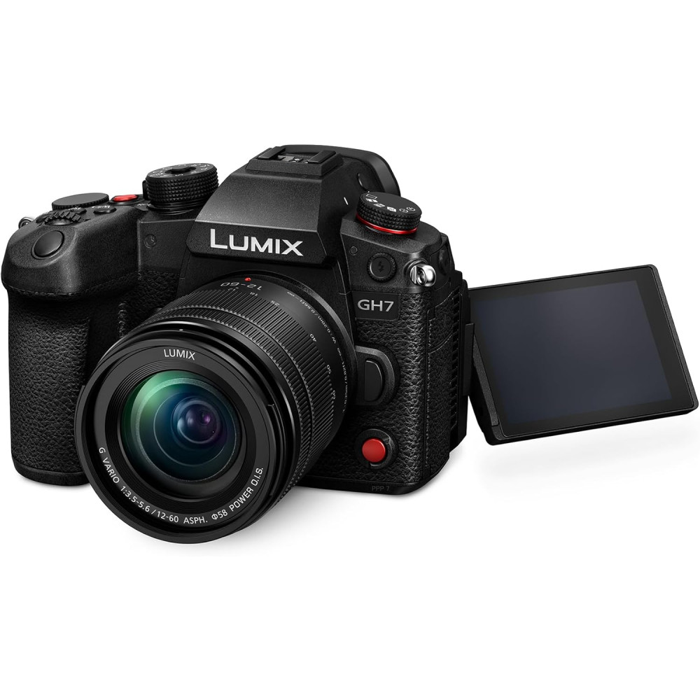 Цифрова фотокамера Panasonic Lumix G DC-GH7ME Kit H-FS12060E f/3.5-5.6 ASPH. POWER O.I.S. Цифрова фотокамера Panasonic Lumix G DC-GH7ME Kit H-FS12060E f/3.5-5.6 ASPH. POWER O.I.S.