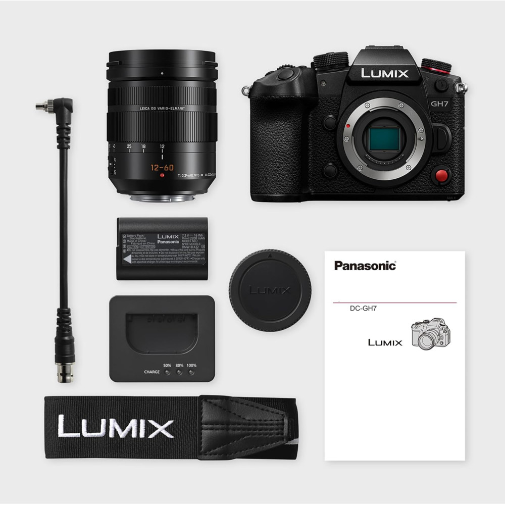 Цифрова фотокамера Panasonic Lumix G DC-GH7LE Kit H-ES12060E f/2.8-4 ASPH. POWER O.I.S.