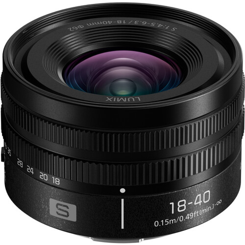 Об'єктив Panasonic S-R1840E Lumix S 18-40 mm F4.5-6.3 Об'єктив Panasonic S-R1840E Lumix S 18-40 mm F4.5-6.3