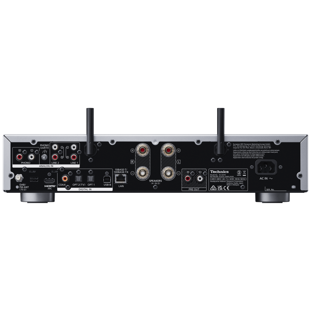 Стереопідсилювач Technics SU-GX70EE-K Стереопідсилювач Technics SU-GX70EE-K