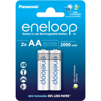 Акумулятор Panasonic BK-3MCDE/2CP Eneloop NI-MH AA 2000 мАг, 2 шт.