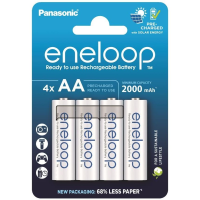 Акумулятор Panasonic BK-3MCDE/4CP Eneloop NI-MH AA 2000 мАг, 4 шт. Акумулятор Panasonic BK-3MCDE/4CP Eneloop NI-MH AA 2000 мАг, 4 шт.