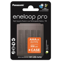 Акумулятор Panasonic BK-4HCDEC4CP Eneloop NI-MH Pro AAA 930 4шт, з кейсом для зберігання