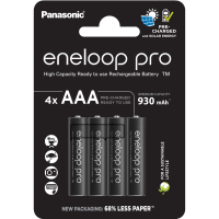 Акумулятор Panasonic BK-4HCDE/4CP Eneloop Pro NI-MH AAA 930 мАч 4CP Акумулятор Panasonic BK-4HCDE/4CP Eneloop Pro NI-MH AAA 930 мАч 4CP